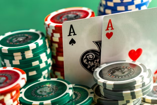 Casino Hold'em hand strength chart showing pair rankings